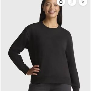 Women's Black /galapagos black/blue Sweaters (two)